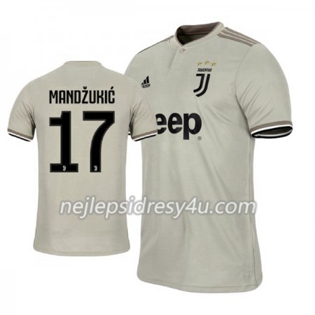 Fotbalový Dres Juventus Mario Mandzukic 17 Venkovní 2018/19